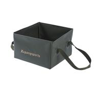 LOVIVER Seau Pliable Récipient à Eau Portable Bassine Pliante Matériau Imperméable Anse Solide Adapté Au Rangement Pêche Jardinage Ménage, Vert