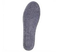 LOVIVER Semelle Laine Mélangée pour Baskets et Bottes Ajustement Modulable Contrôle des Odeurs Adaptée au Travail Jardinage Sorties Hivernales Promenade, Gris, 37