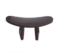 LOVIVER Siège de Méditation Léger en Bois avec Design Compact et Pieds Inclinés pour Un Support Fiable dans Diverses Postures Assises et Agenouillées Adapté, Moyen 42 21 18 CM, Marron