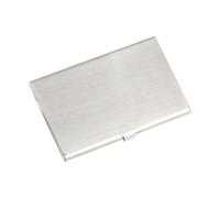 LOVIVER Sortez de Cartes de Visite Cartes de Noms Purse Boîte de Rangement Portable Portable pour Hommes/Femmes Pocket Metal Card Case, Style D