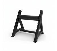 LOVIVER Stand Appareil de Bulgare Support de Jambe Rack de Squat Support de Pied Arrière Réglable Base Large et Mousse Confort Adapté à l'Entraînement à, Support De Fente Modèle Triangulaire Renforcé