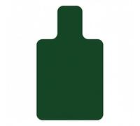 LOVIVER Suede Pilate Pad Tapis Absorbant Caoutchouc Antidérapant Surface Moelleuse Protection Adapté pour Exercices Pilates Studio, Vert Foncé, 99.6x61cm 1MM
