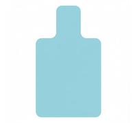 LOVIVER Suede Pilate Pad Tapis Absorbant Caoutchouc Antidérapant Surface Moelleuse Protection Adapté pour Exercices Pilates Studio, Bleu Menthe, 96x56cm 1MM