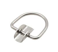 LOVIVER Support de Bouteille de plongée à Fixation latérale, Fixation de siège, Support Universel, Plaque arrière, Clip, Coussinet, Pince, Acier Inoxydable, Style C