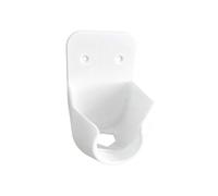 LOVIVER Support de Pistolet D'Arrosage Fixation pour Lance Rangement Mural de Jardin Porte-pulvérisateur Construction Solide et Approprié pour Jardin, Blanc