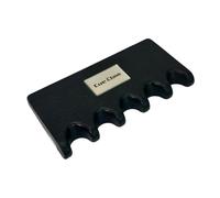 LOVIVER Support de Queue de Billard antidérapant et Pratique pour Table de Billard. Support lesté pour queues de Billard. pour Joueurs de Billard en Club, 5 Trous