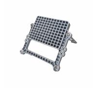 LOVIVER Support Moteur Hors-bord Accessoire Bateau Support Transom Plaque Amovible Construction Acier Résistant Installation Moteur Navigation Pêche Promenade , Support De Moteur En Acier Inoxydable