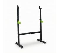 LOVIVER Support Squat en Acier avec Réglage Hauteur Facile et Crochets Maintien pour Exercices Squat et Presse à Barre Dans une Salle Sport à Domicile pour Adultes