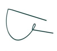 LOVIVER Support Végétal Industriel Treillis Demi-Rond Grille Arche Tuteur en Fer Structure Solide en Fer pour Croissance Verticale et Aération des Tiges, 38cmX70cm