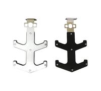 LOVIVER Supports d'haltères montés en Rack Supports de Barres de Poids d'haltères d'exercice Robustes à Double Couche commerciaux élégants de