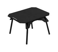 LOVIVER Table de Camping Réglable Hauteur Pliante Portable Table Pliante Compacte avec Structure Renforcée en Résine et Alliage d'Aluminium Convient au Camping Pique Nique Randonnée, Noir