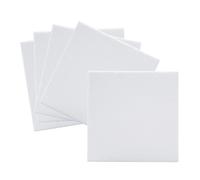 LOVIVER Tampons réfractaires de poterie 5 pièces, tapis de cuisson de poterie, tampons de résistance à haute température pour vitrage, potiers, artisanat