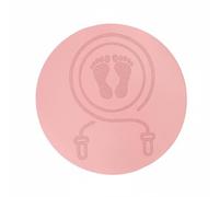 LOVIVER Tapis Antidérapant pour Exercice Tapis pour Gym à Domicile Coussin de Saut Multifonctionnel Tapis Antibrui en TPE Adapté pour Salle de Loisirs Entraînement à l'Intérieur, Rose, 60x60x0.8cm