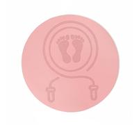 LOVIVER Tapis Antidérapant pour Exercice Tapis pour Gym à Domicile Coussin de Saut Multifonctionnel Tapis Antibrui en TPE Adapté pour Salle de Loisirs Entraînement à l'Intérieur, Rose, 60x60x0,6cm
