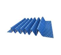 LOVIVER Tapis d' Extérieur Matelas Pliant de Camping Mousse IXPE Surface Structurée Transport Pratique Humidité Adapté pour la Randonnée Bivouac Séjour Plein Air, Bleu