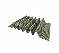 LOVIVER Tapis d' Extérieur Matelas Pliant de Camping Mousse IXPE Surface Structurée Transport Pratique Humidité Adapté pour la Randonnée Bivouac Séjour Plein Air, Vert Armée