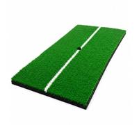 LOVIVER Tapis d'Entraînement de Practice Frappe Putting Swing avec Gazon Synthétique Résistant Ligne d'Alignement Centrale et