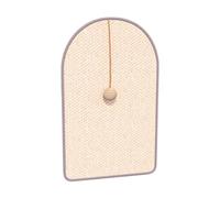 LOVIVER Tapis griffoir en sisal pour Chat - Installation Facile pour Meubles, canapé, Mur, escalier, Chambre à Coucher, Tapis de Maison, Blanc