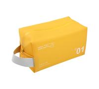 LOVIVER Trousse de toilette de voyage pour douche, sac de salle de bain Portable résistant à l'eau, sac de rasage, jaune
