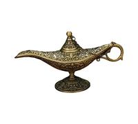 LOVIVER Vintage Génie Lumière Art Artisanat Métal Collection Délicat Classique Accessoires pour Fête de Noël Décoration de Mariage, ré