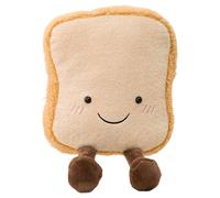 Lovoski Dessin Animé Peluche Nourriture Jouet Oreiller Poupée Collation Coussin Salon Décor Cadeau Pain Grillé Pain Toasté