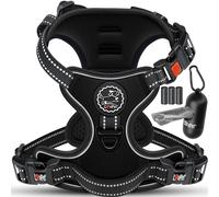 Lovpet® Harnais de Poitrine Réfléchissant pour Chiens et Chiots - Anti-Traction avec Roulettes de Sac - Réglable