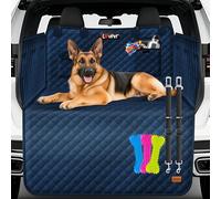 Lovpet Protection de coffre avec protection latérale et seuil de chargement - Couverture pour chien - Pour banquette arrière de voiture - Avec fenêtre de visualisation et accessoires - Couverture de