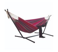 LOVSSU 200x150cm Portable Outdoor Camping Hammock Hanging Bed Ultralight Tourist Sleeping Canvas(Without Bracket)(Color-G)