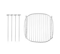 LOVSSU Grille de Barbecue Remplacement for brochettes à Double Couche, Plaque Cuisson for friteuse air