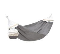 LOVSSU Hammock Outdoor Swing Children's Double Home Anti-Rollover Dormitory Bedroom Student Indoor Mesh Bed Camping Camp(190x 75 Gray)