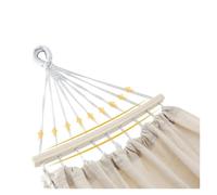 LOVSSU Hammock Outdoor Swing Summer Camping Anti-Rollover Home Use(Beige)