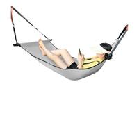 LOVSSU Hanging Bed, Outdoor Breathable Mesh, Swing, Indoor Anti Rollover, Single and Double Dormitory Hanging Chair, Household, Adult(Grey Super breathabl)