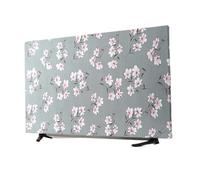 LOVSSU Housse de protection anti-poussière for capot télévision, serviette 43 pouces, 55, 50, 65, couverture suspendue domestique, universelle(Color3,28 Inches)
