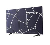 LOVSSU Housse de protection anti-poussière for capot télévision, serviette 43 pouces, 55, 50, 65, couverture suspendue domestique, universelle(Color5,40-42 Inches)