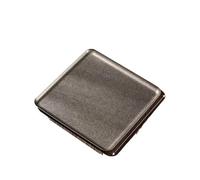 LOVSSU Plateau Carré Vintage En Acier Inoxydable À Bords Arrondis, Assiette Dîner, Dessert, Steak, Décoratif(17.5x17.5cm)