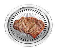 LOVSSU Poêle à Barbecue sans fumée, Plaque de Cuisson gaz antiadhésive for cuisinière électrique, Plateau, Outils for la Maison et l'extérieur