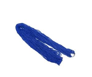 LOVSSU Portable Outdoor Sport Hammock, Camping Mesh Net for Garden Beach Yard Travel Swing Hanging Bed(Royal Blue)