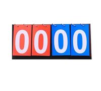 LOVSSU Portable Tableau de Score Tableau de Bord Sportif à 6 Chiffres, Compteur de Basket-Ball Portable for Badminton et Volley-Ball(Color4)