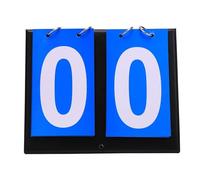LOVSSU Portable Tableau de Score Tableau de Notation de Table Tableau de Bord Portable Flipper Multisports Score Flip Facilement Gardiens(Two Digits)