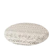 LOVSSU Tapis Rond de Grande Surface, Simple, for Salon, Maison, Chambre à Coucher, lit, Commode, Chaise, antidérapant(F,300x300cm)