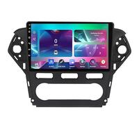 LOVVEEUV Android 15 Autoradio Écran Tactile de Navigation 9" Radio GPS pour Ford Mondeo 4 mk4 2010-2014, Bluetooth USB Car Camera Plug and Play Prend en Charge Le Contrôle du Volant