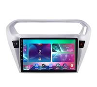 LOVVEEUV Android 15 Autoradio Écran Tactile de Navigation 9" Radio GPS pour Peugeot 301 Citroen Elysee 2013-2018, Bluetooth USB Car Camera Plug and Play Prend en Charge Le Contrôle du Volant