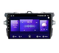 LOVVEEUV Android 15 Autoradio Écran Tactile de Navigation 9" Radio GPS pour Toyota Corolla 10 E140 E150 2006-2013 Bluetooth USB Car Camera Plug and Play Prend en Charge Le Contrôle du Volant