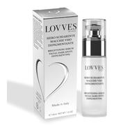 LOVVES Sérum Visage Antitaches, Éclaircissant, Haute Cosmétique Naturelle, Dépigmentant, Réduit les Hyperchromies de la Peau, Prévient la Formation de Nouvelles Taches, Peau Plus Uniforme et Lumineuse