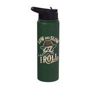 Low and Slow, c'est comme ça que je roule Stainless Steel Insulated Water Bottle