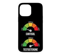 Low Cortisol High Testosterone Meme Gym Workout Gauge Coque pour iPhone 13 Pro Max