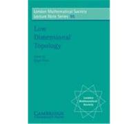 Low-Dimensional Topology, London Mathematical Society Lecture Note Series