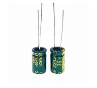Low ESR/Impedance High Frequency 35v 220UF Aluminum Electrolytic Capacitor Size 8 * 12 220UF35V 20% AUOQKQUT(100pcs)