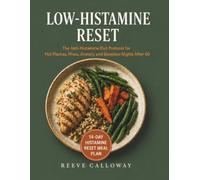 Low-Histamine Reset for Perimenopause: The Anti-Histamine Diet Protocol for Hot Flashes, Hives, Anxiety, and Sleepless Nights After 40 - 14 Day Meal Plan & The Histamine Reset Tracker