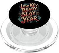 Low Key Ready to Slay This Year École étudiante - PopSockets PopGrip pour MagSafe